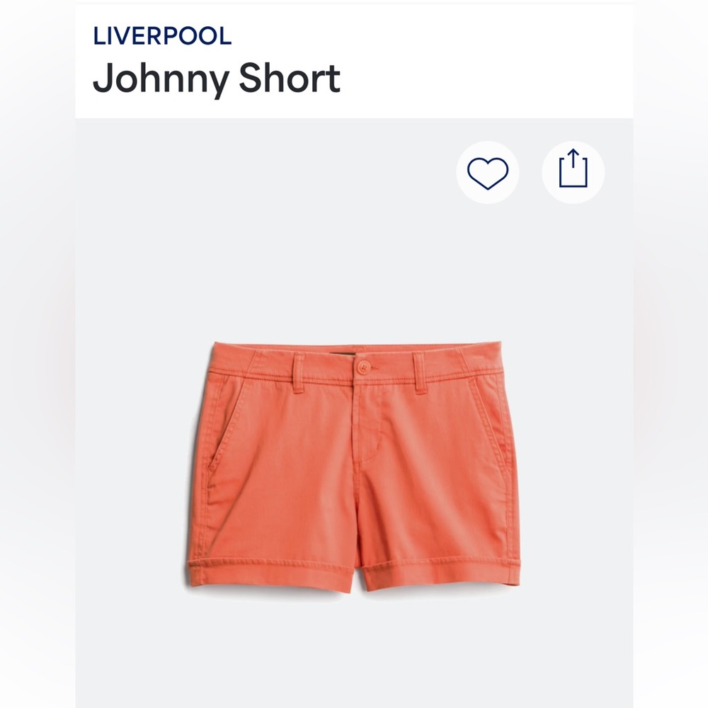 Liverpool Pumpkin Women's Johnny Shorts